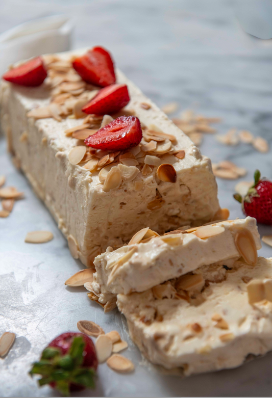 Postre Helado de Turrón - Lingote