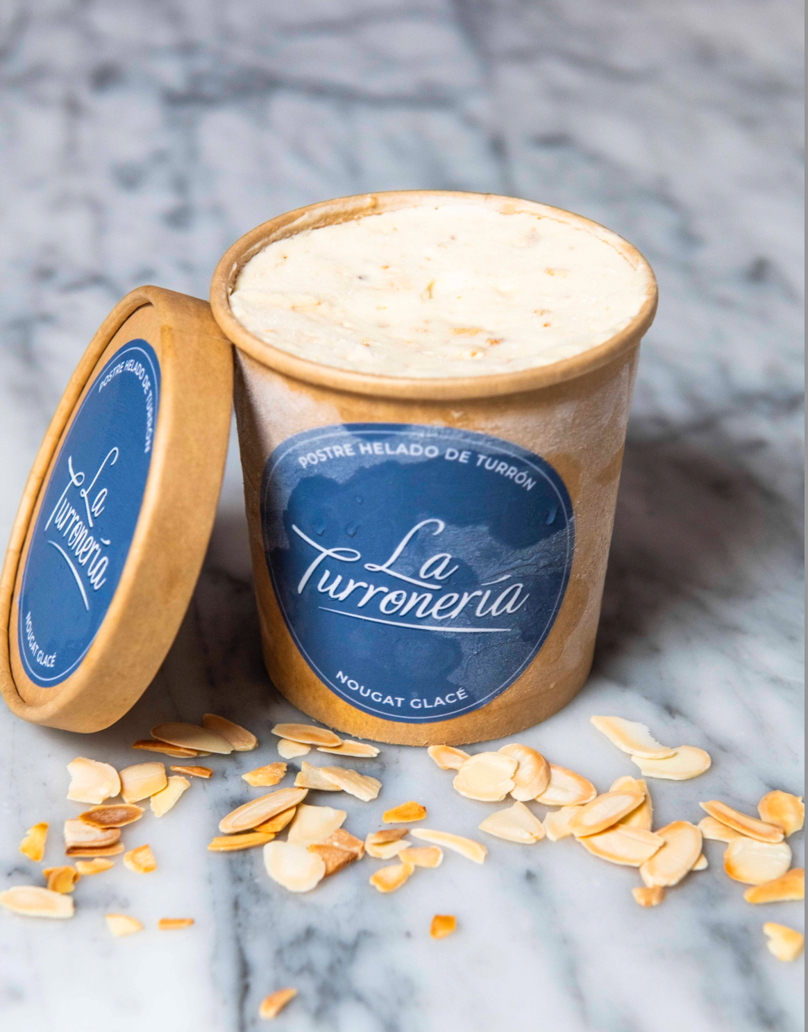 Postre Helado de Turrón - Pote