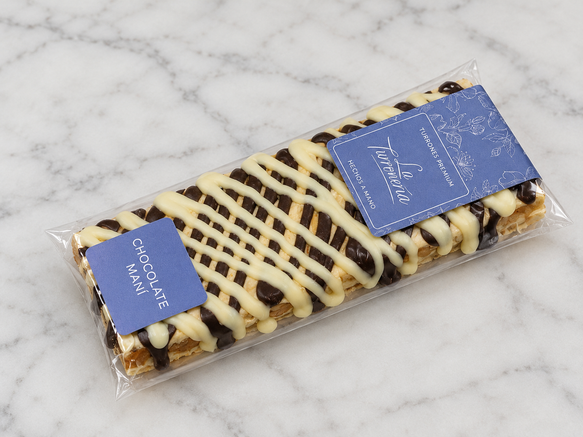 Turrón Chocolate Almendra en bolsa de celofán